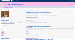 Desktop Screenshot of cmasj-profesores.blogspot.com