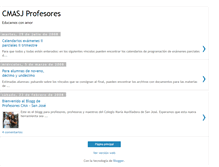 Tablet Screenshot of cmasj-profesores.blogspot.com