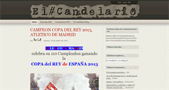 Desktop Screenshot of elcandelario.blogspot.com