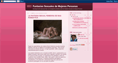 Desktop Screenshot of fantasiasexuales-peru.blogspot.com