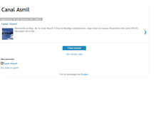 Tablet Screenshot of channel-asmil.blogspot.com