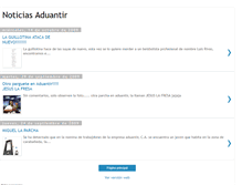 Tablet Screenshot of noticiasaduantir.blogspot.com