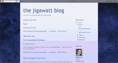 Desktop Screenshot of jigawatt97.blogspot.com