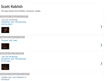 Tablet Screenshot of koblish.blogspot.com