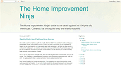 Desktop Screenshot of homeimprovementninja.blogspot.com