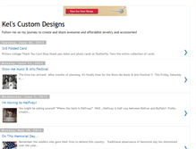 Tablet Screenshot of kelscustomdesigns.blogspot.com