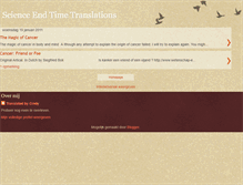 Tablet Screenshot of endtimetranslation.blogspot.com