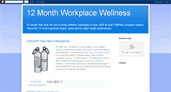 Desktop Screenshot of 12month-workplace-wellness.blogspot.com