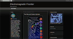 Desktop Screenshot of electromagneticfrontier.blogspot.com