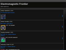 Tablet Screenshot of electromagneticfrontier.blogspot.com