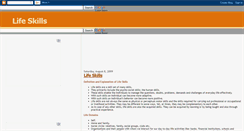 Desktop Screenshot of life-skills-competencies.blogspot.com