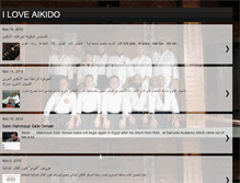 Tablet Screenshot of i-love-aikido.blogspot.com