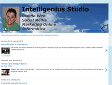 Tablet Screenshot of intelligenius.blogspot.com