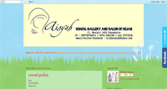 Desktop Screenshot of hijab-aisyah.blogspot.com