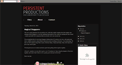 Desktop Screenshot of persistentmedia.blogspot.com