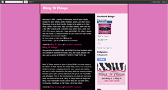 Desktop Screenshot of blingndreams.blogspot.com