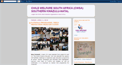 Desktop Screenshot of childwelfaresouthafrica.blogspot.com