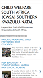 Mobile Screenshot of childwelfaresouthafrica.blogspot.com