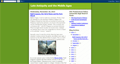 Desktop Screenshot of lolo-lateantiquity.blogspot.com