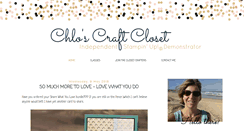 Desktop Screenshot of chloscraftcloset.blogspot.com