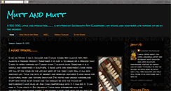 Desktop Screenshot of muttandmutt.blogspot.com