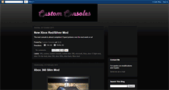 Desktop Screenshot of customconsoles.blogspot.com