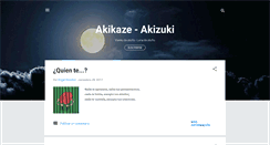 Desktop Screenshot of akikazeakizuki.blogspot.com