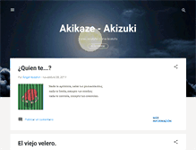 Tablet Screenshot of akikazeakizuki.blogspot.com