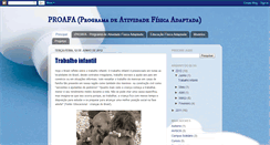 Desktop Screenshot of proafaufv.blogspot.com