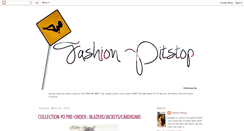 Desktop Screenshot of fashionpitstop.blogspot.com