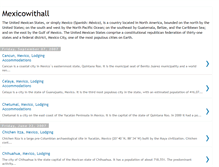 Tablet Screenshot of mexicowithall.blogspot.com