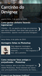 Mobile Screenshot of cantinho-designer.blogspot.com