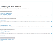 Tablet Screenshot of ajaxnetext.blogspot.com