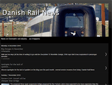 Tablet Screenshot of danishrailnews.blogspot.com