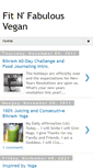 Mobile Screenshot of fit-n-fabulousvegan.blogspot.com