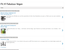 Tablet Screenshot of fit-n-fabulousvegan.blogspot.com