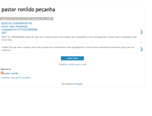 Tablet Screenshot of pastorronildopecanha.blogspot.com