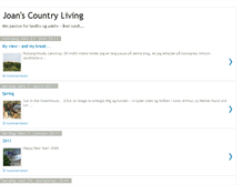 Tablet Screenshot of joanscountryliving.blogspot.com