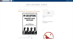 Desktop Screenshot of mysadcaptains.blogspot.com