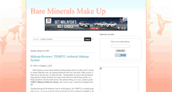 Desktop Screenshot of bare-minerals-make-up-tutorial.blogspot.com