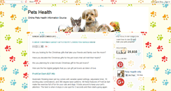 Desktop Screenshot of petshealthinfo.blogspot.com