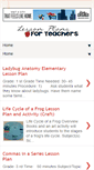 Mobile Screenshot of classroomlessonplans.blogspot.com