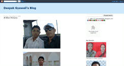 Desktop Screenshot of gyawalideepak.blogspot.com