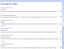 Tablet Screenshot of changeforcash.blogspot.com