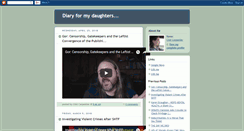 Desktop Screenshot of diaryformydaughters.blogspot.com