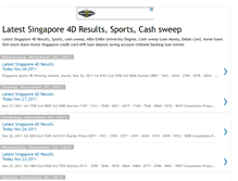 Tablet Screenshot of latest4dresults.blogspot.com