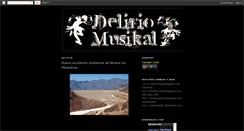 Desktop Screenshot of deliriomusikal.blogspot.com