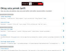 Tablet Screenshot of pratikyemektarifi.blogspot.com