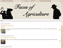 Tablet Screenshot of facesofagriculture.blogspot.com