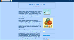 Desktop Screenshot of heartland-girl.blogspot.com